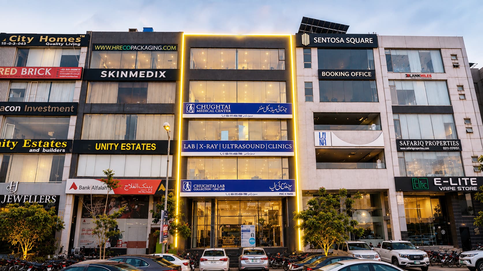 Commercial development — Al Kabir Downtown
