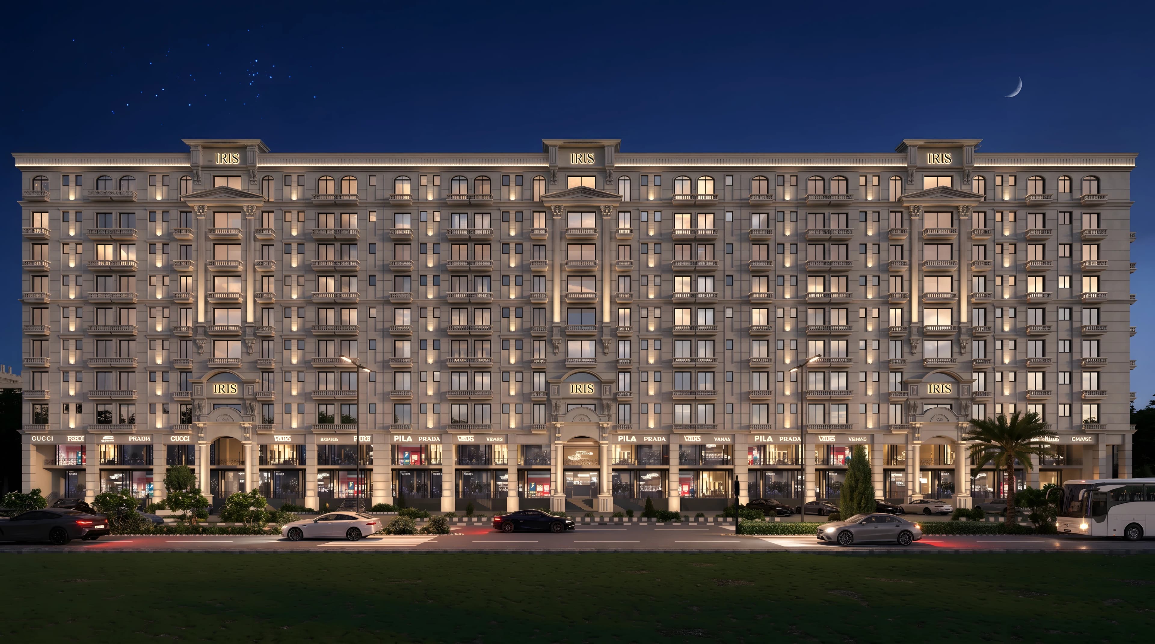 IRIS Tower elevation